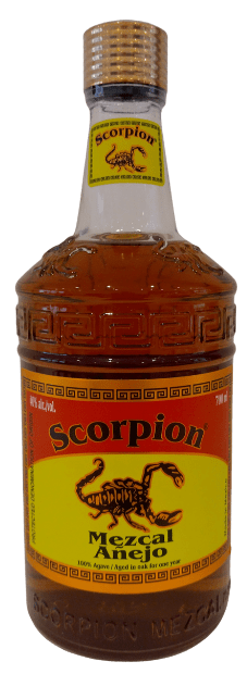 mezcal añejo scorpion